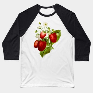 Strawberry Vintage Baseball T-Shirt